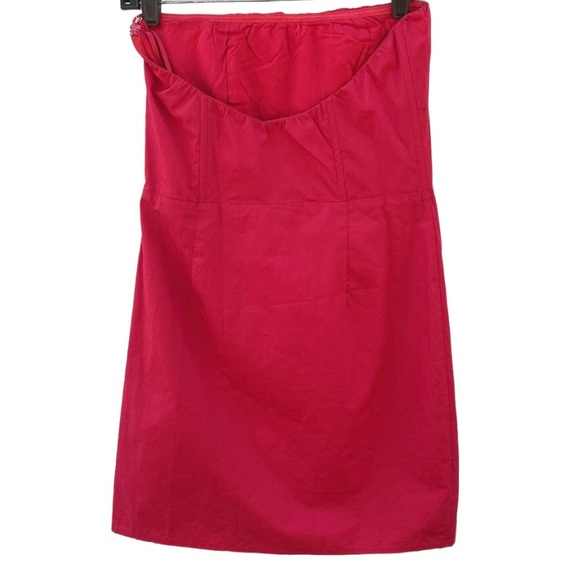 NWOT Princess Polly Womens size 6 red Ivy Corset sexy mini strapless dress👇🏼 - Picture 3 of 8